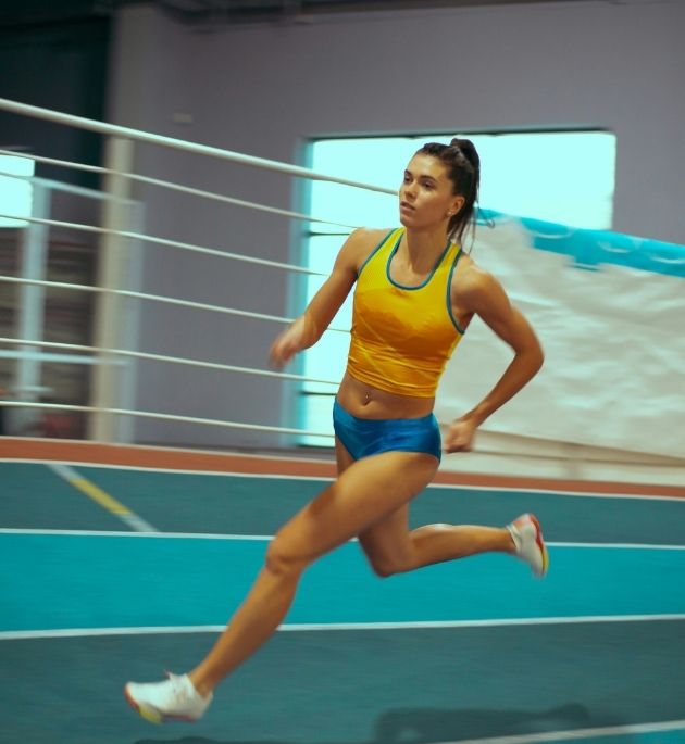Person enjoying a healthy, balanced meal at home